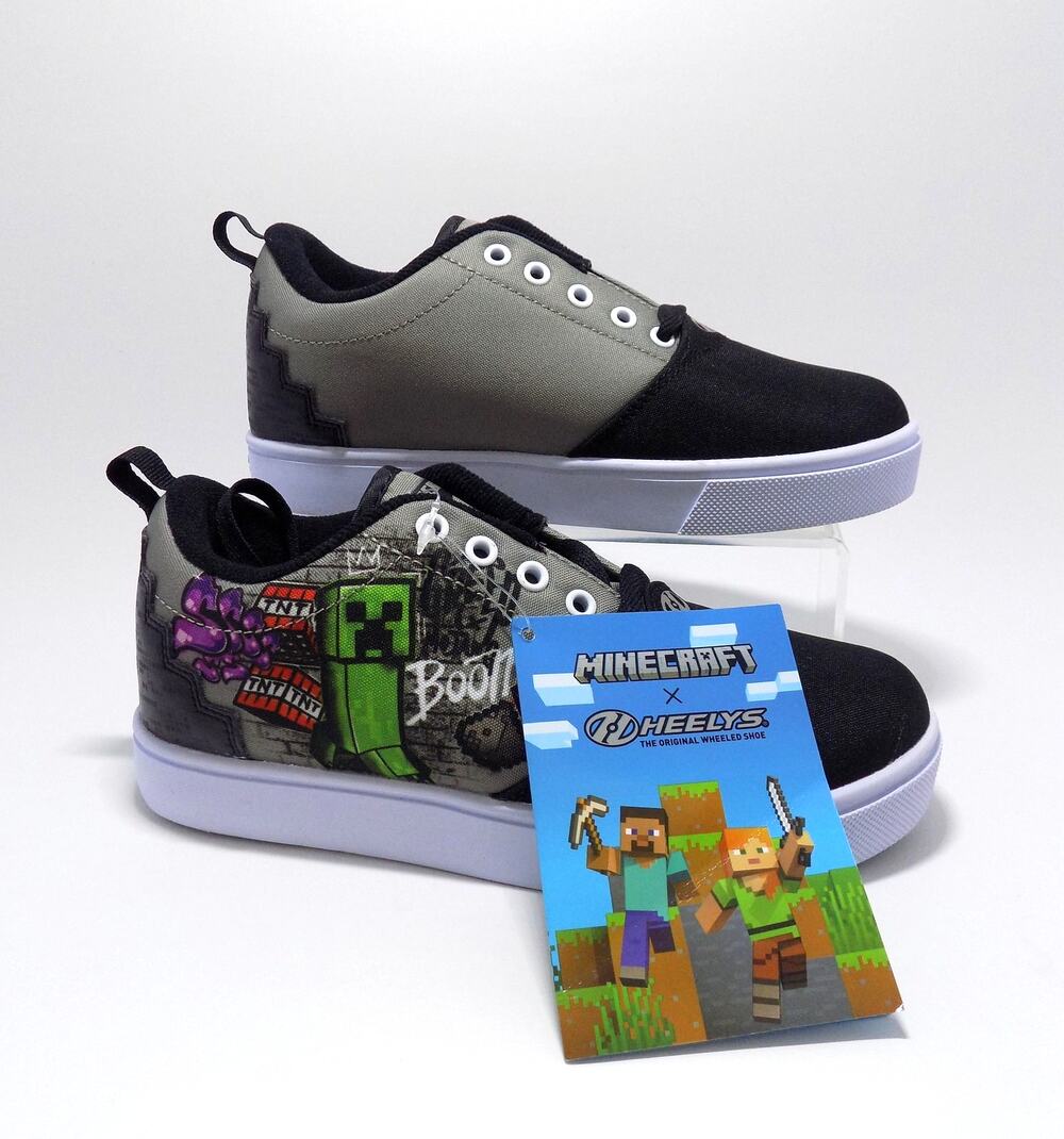 HEELYS Pro 20 Minecraft Shoes Big Kid- Size 4- New